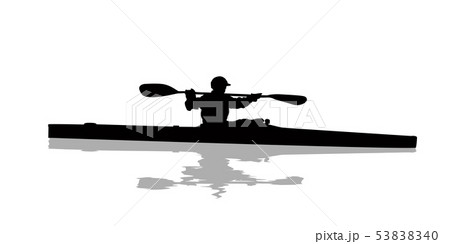 Kayak Athlete 3のイラスト素材 5340