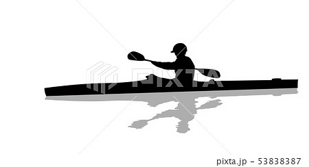 Kayak Athlete 4のイラスト素材 5387