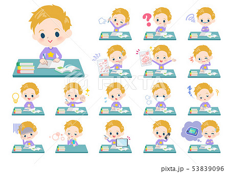 blond hair boy_study blond hair boy_study 53839096
