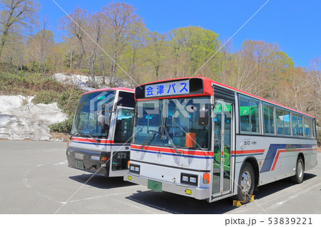 会津バス_路線バス用車両_御池バス停 53839221