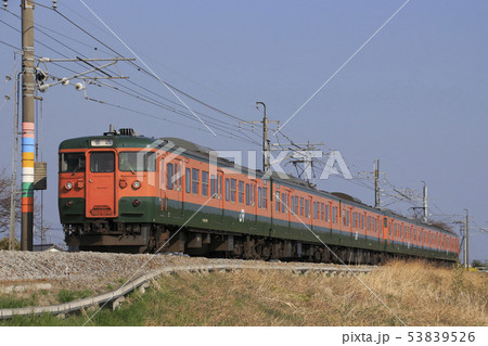 両毛線115系電車 53839526