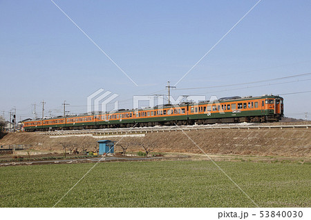 高崎地区115系電車（最末期・引退装飾付） 53840030