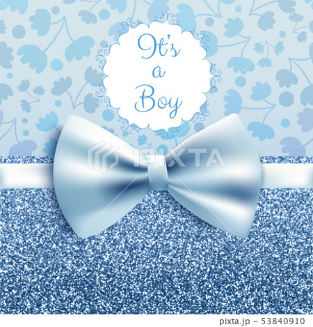 It's a boy baby shower cute card invitation 53840910