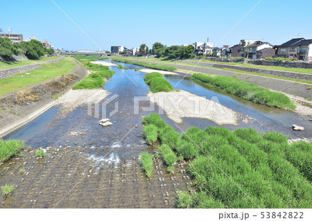 金沢市 犀川 しんばし付近 金沢市 犀川 しんばし付近 53842822