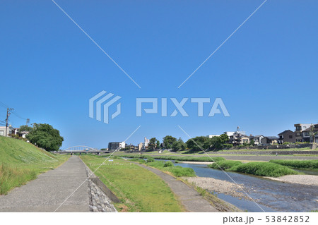 金沢市　犀川　しんばし付近 53842852
