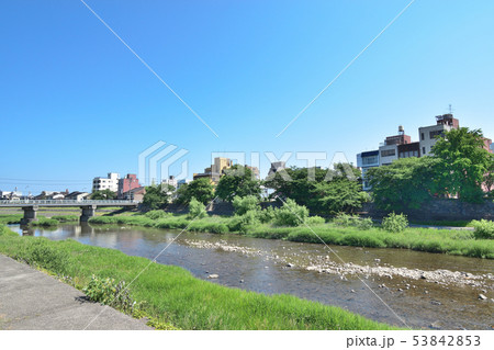 金沢市 犀川 しんばし付近 金沢市 犀川 しんばし付近 53842853