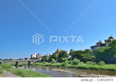 金沢市　犀川　しんばし付近 53842854