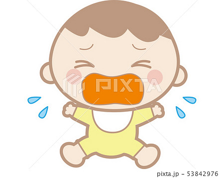 赤ちゃん　泣く 53842976