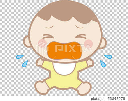 赤ちゃん　泣く 53842976