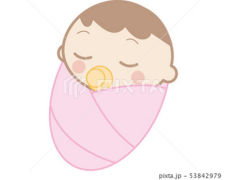 赤ちゃん　寝る 53842979