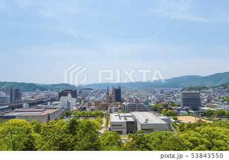 広島県福山市 福山の街並み 広島県福山市 福山の街並み 53843550
