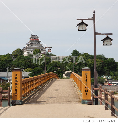 唐津城:城内橋(佐賀県:唐津市) 唐津城:城内橋(佐賀県:唐津市) 53843784