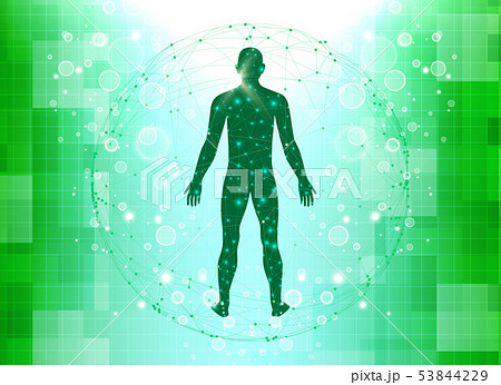 Abstract green, medical background design. 53844229