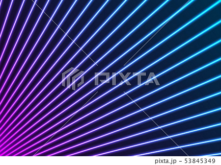 Blue purple neon laser rays abstract background Blue purple neon laser rays abstract background 53845349