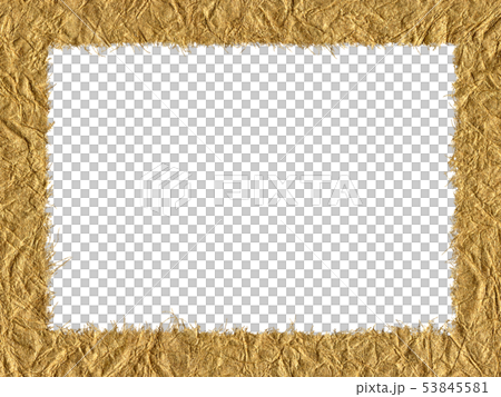 和紙皺大-フレーム-金 和紙皺大-フレーム-金 53845581