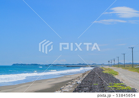 九十九里海岸長生村一松海岸 53845654