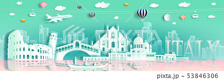 Tour italy famous landmarks Europe downtown by Tour italy famous landmarks Europe downtown by 53846306