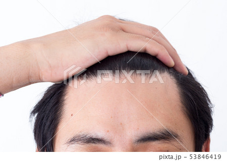 頭髪 53846419