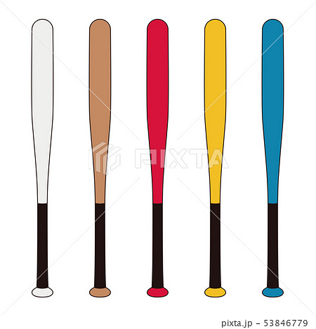 野球のバット Baseball Bat イラストのイラスト素材