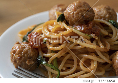 ミートボールトマトスパゲティ 53846858