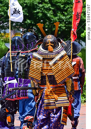武者行列　samurai 53847197
