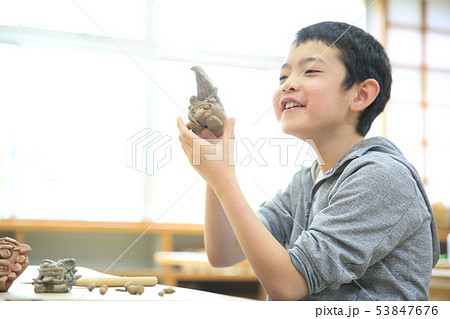 シーサー作り シーサー作り 53847676