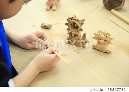 シーサー作り シーサー作り 53847782