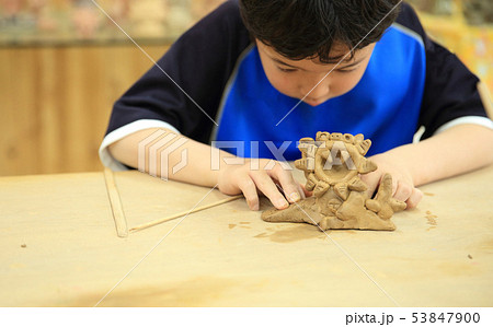シーサー作り シーサー作り 53847900