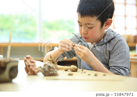 シーサー作り シーサー作り 53847971