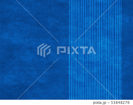 背景素材　布　木綿　藍染 53848276