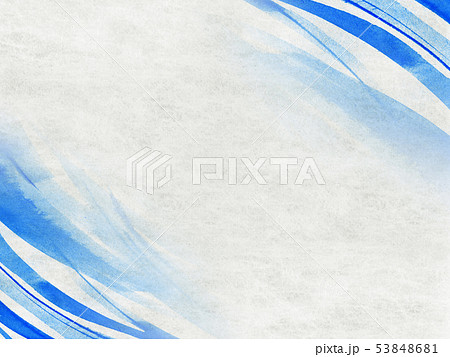 背景素材　布　木綿　藍染 53848681