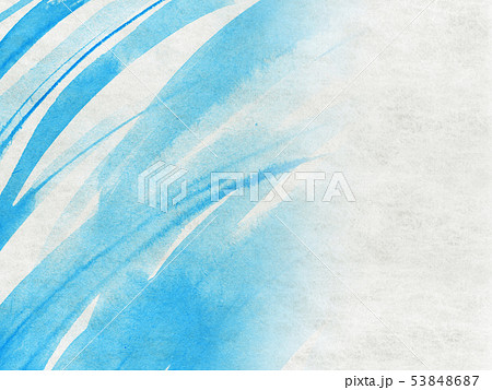 背景素材　布　木綿　藍染 53848687