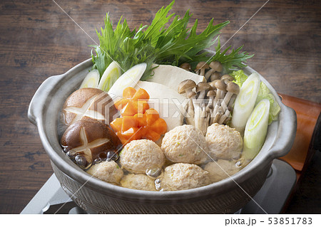 鶏団子鍋 53851783