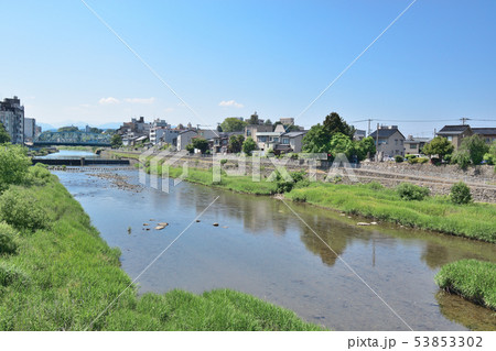金沢市　犀川 53853302