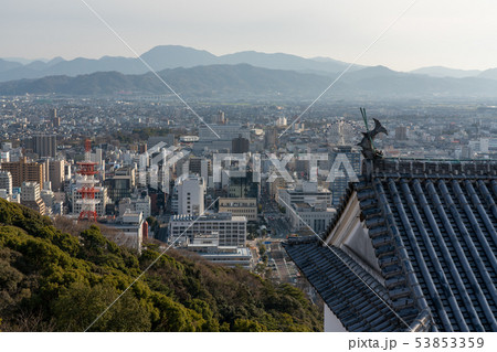 松山城と松山市街 松山城と松山市街 53853359