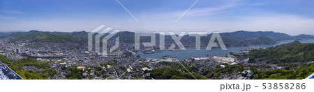 稲佐山からの長崎市街地パノラマ 53858286