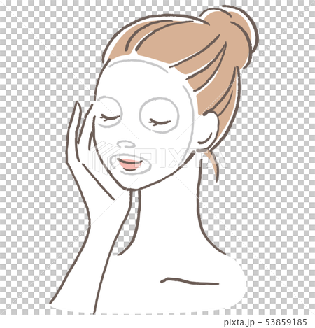 パック　女性 53859185