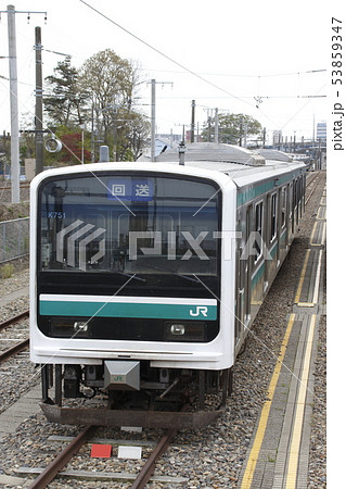 勝田車両センターに留置中のE501系電車 53859347