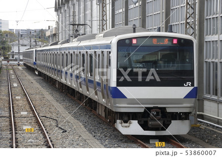 勝田車両センターに留置中のE531系電車 勝田車両センターに留置中のE531系電車 53860007