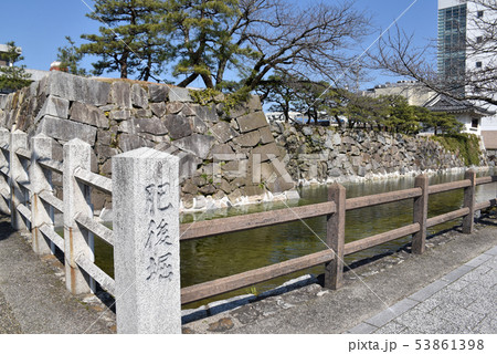唐津城　三の丸肥後堀跡 53861398