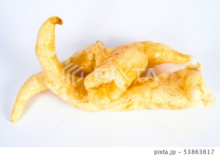 Dry fish maw on background ,food concept. 53863617