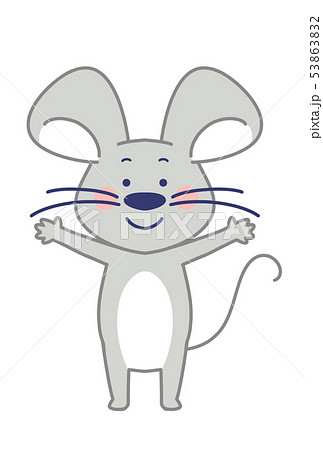 ねずみイラストのイラスト素材