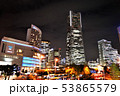 横浜　都会　夜景 53865579