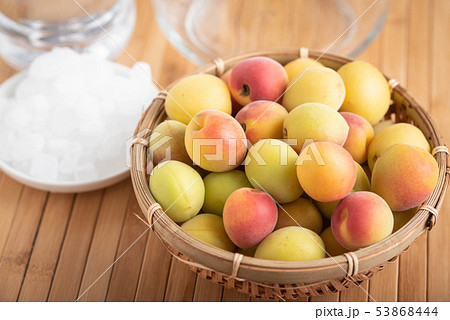 rock sugar, plum, liquor, ingredient for japanese 53868444