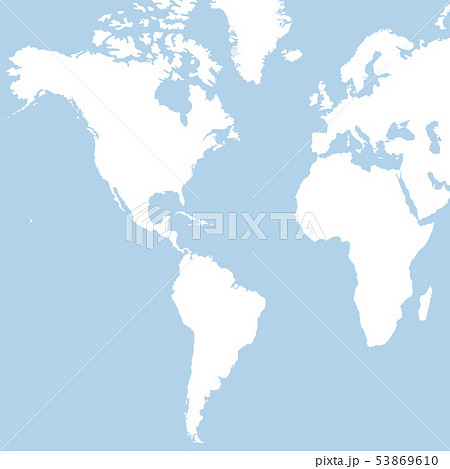 世界地図 南北アメリカ アフリカ ヨーロッパ 地図 アメリカのイラスト素材