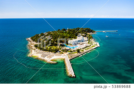 Sveti Nikola island near Porec, Croatia 53869688