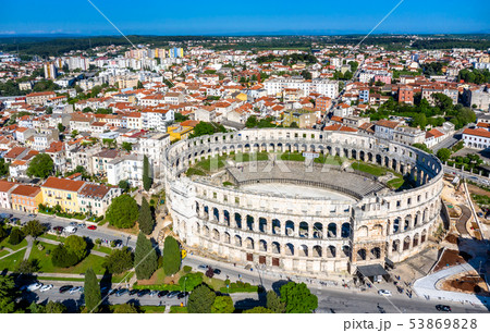 The Pula Arena in Croatia 53869828