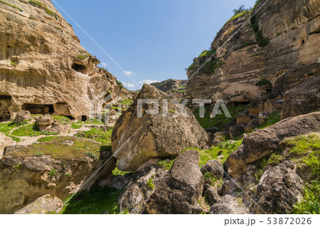 トルコ ハサンケイフ城塞 洞窟住居 トルコ ハサンケイフ城塞 洞窟住居 53872026