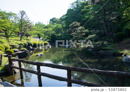 八幡山公園 日本庭園 栃木県 八幡山公園 日本庭園 栃木県 53873802