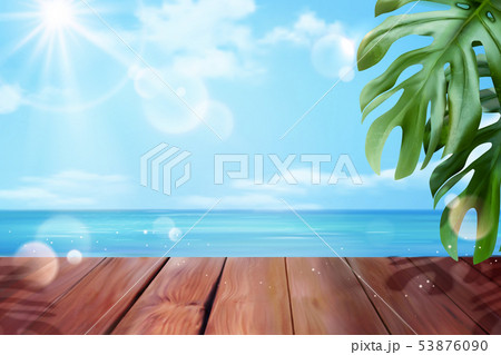 Beautiful ocean background Beautiful ocean background 53876090